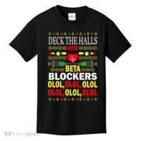 Deck The Halls With Beta Blockers Olol Kids T-Shirt thumb 0