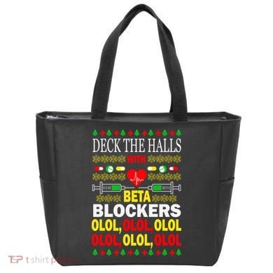 Deck The Halls With Beta Blockers Olol Tote Bag
