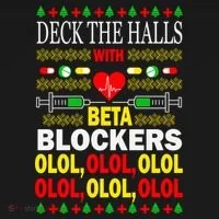 Deck The Halls With Beta Blockers Olol Tote Bag thumb 4