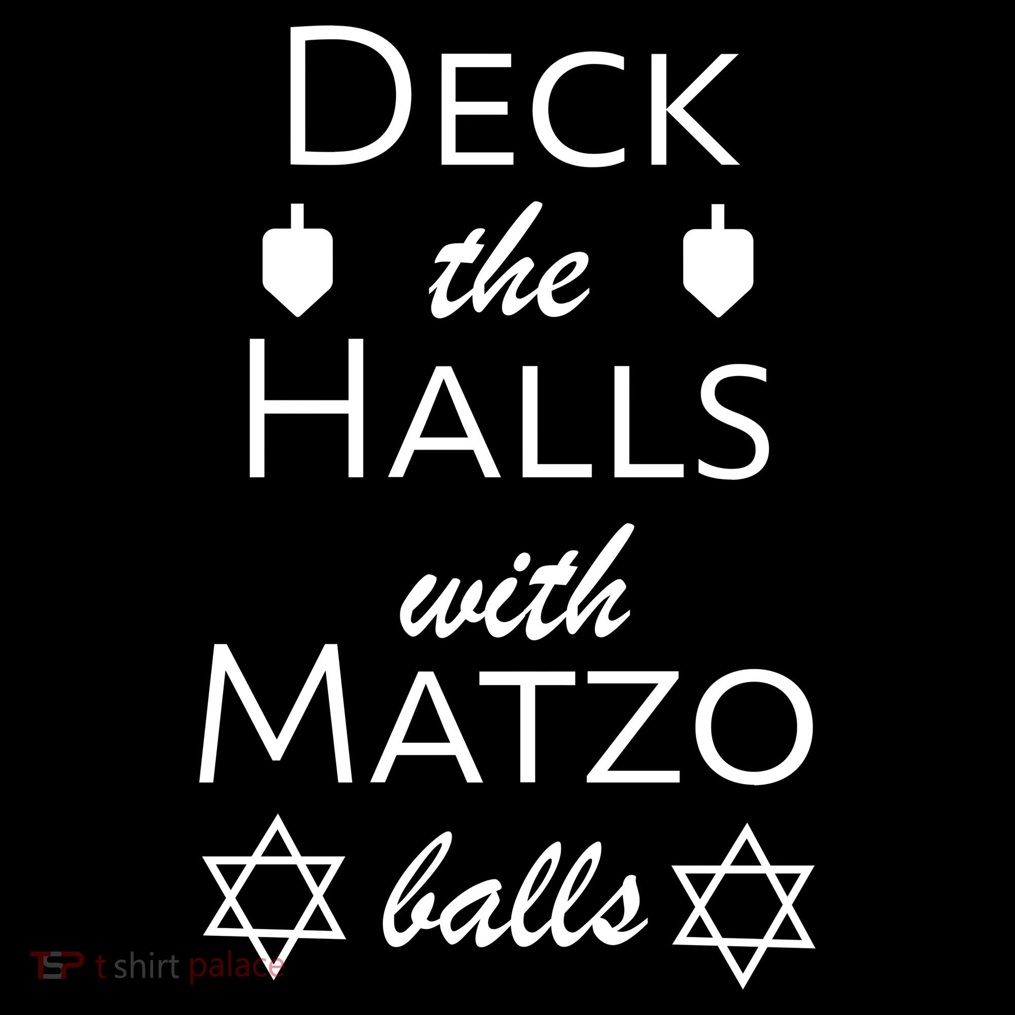 Deck The Halls With Matzo Balls Backpack