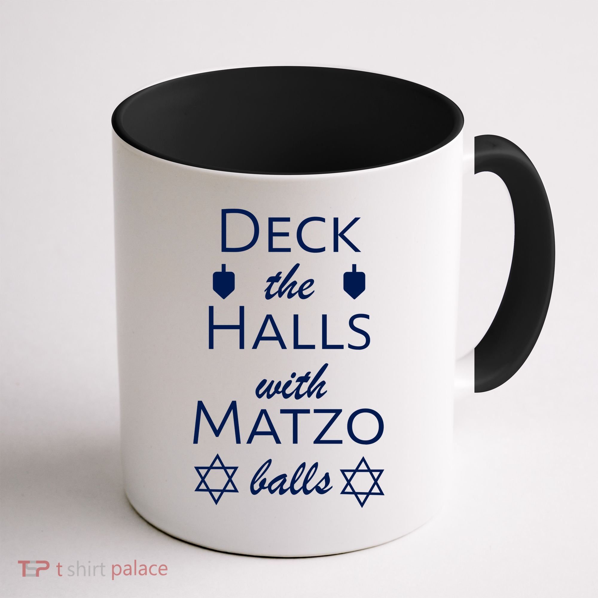 Deck The Halls With Matzo Balls Coffee Mug