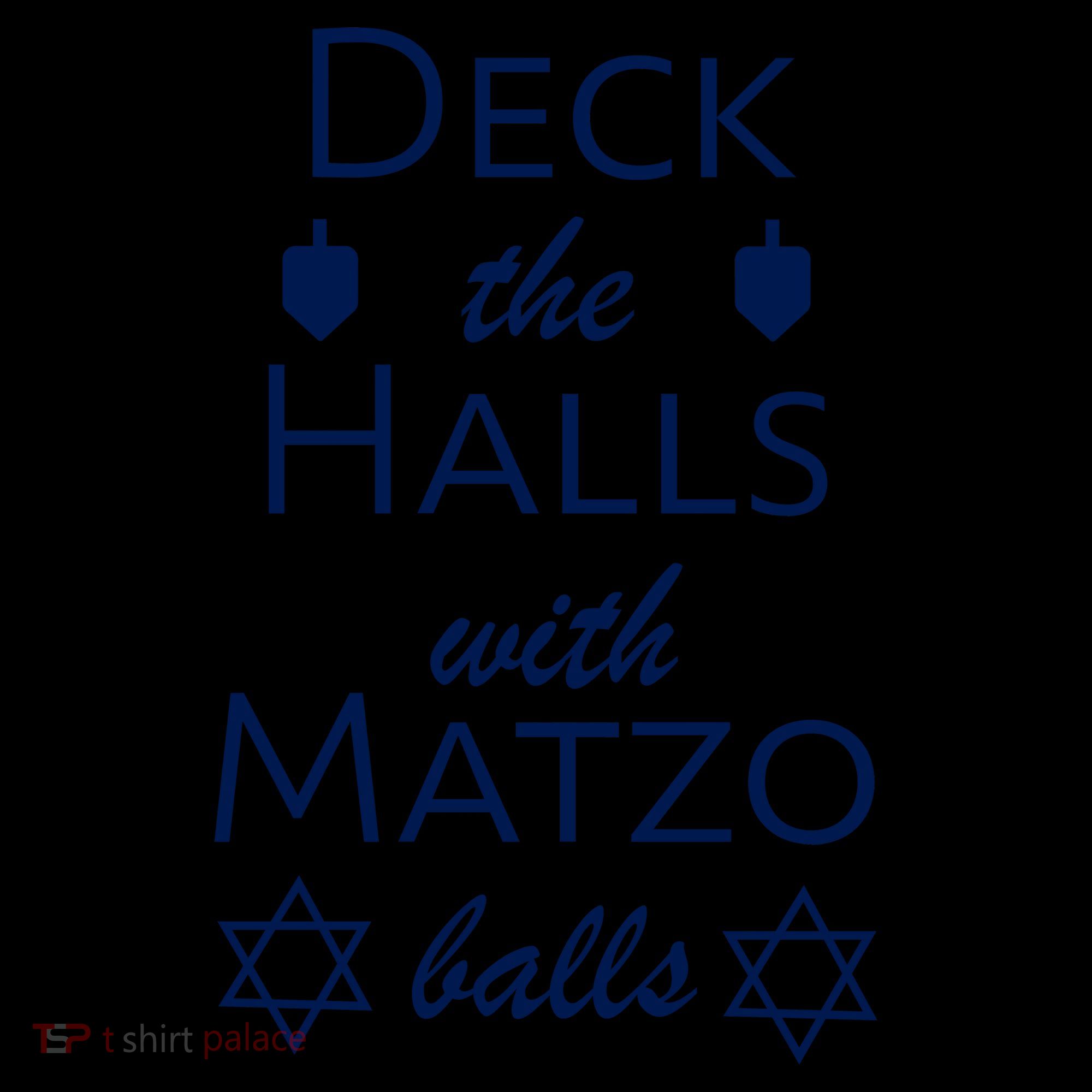 Deck The Halls With Matzo Balls Coffee Mug