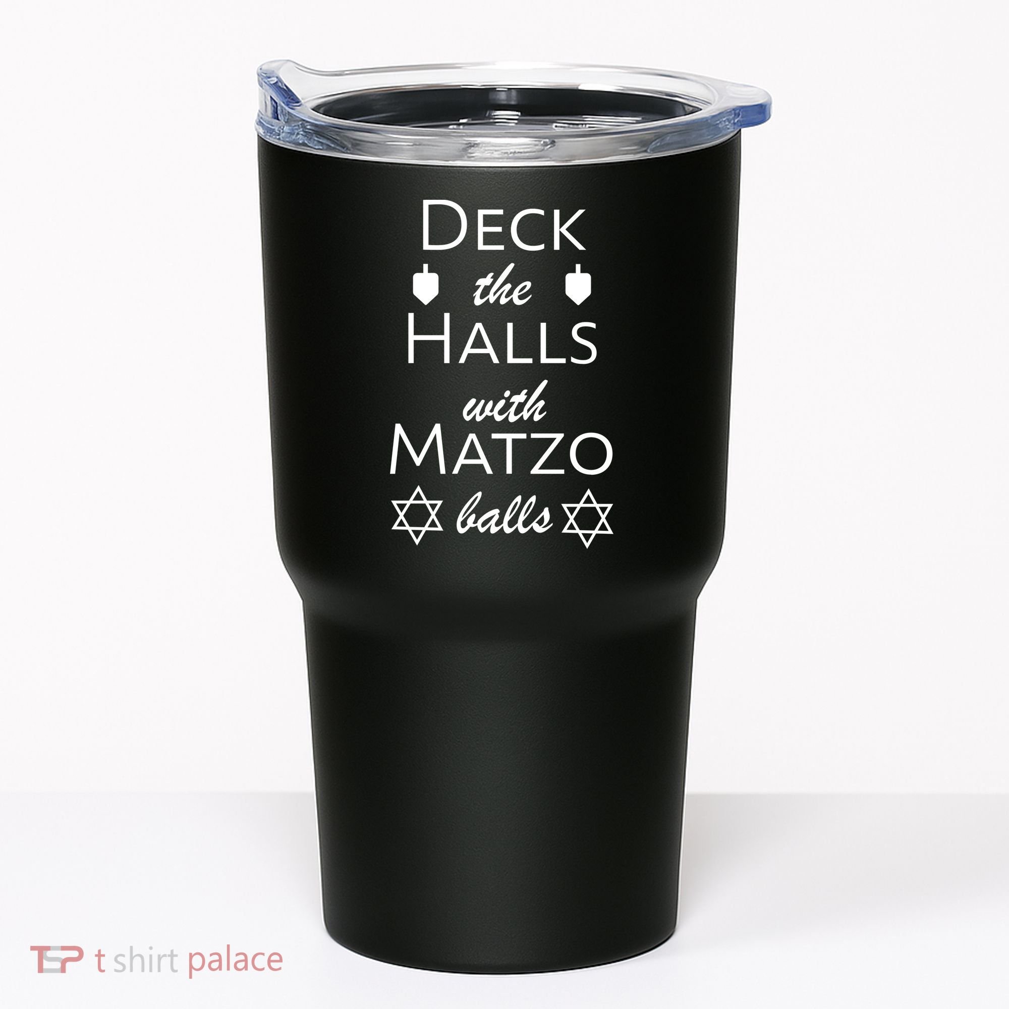 Deck The Halls With Matzo Balls Tumbler