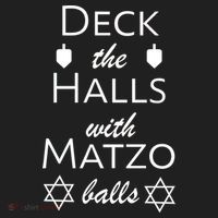 Deck The Halls With Matzo Balls Tumbler thumb 3