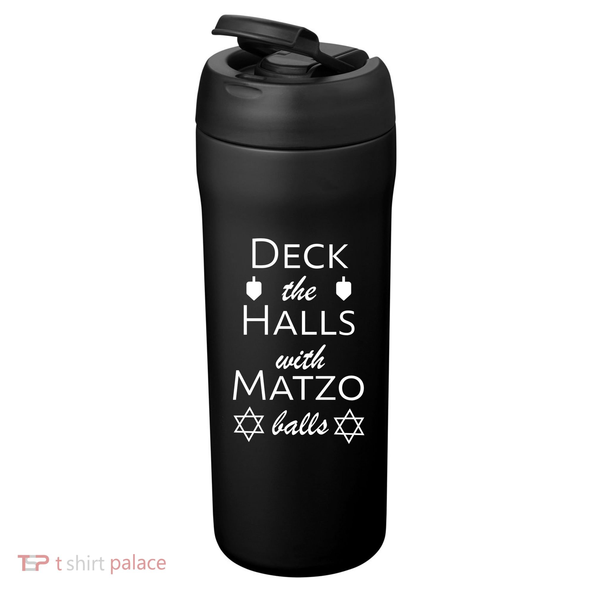 Deck The Halls With Matzo Balls 24oz Duet Stainless Steel Tumbler