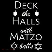 Deck The Halls With Matzo Balls Ornament thumb 1
