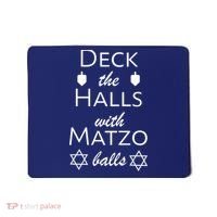 Deck The Halls With Matzo Balls Mousepad thumb 0