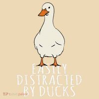 Duck Easily Distracted By Ducks Tote Bag thumb 4