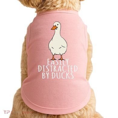 Duck Easily Distracted By Ducks Doggie Tank