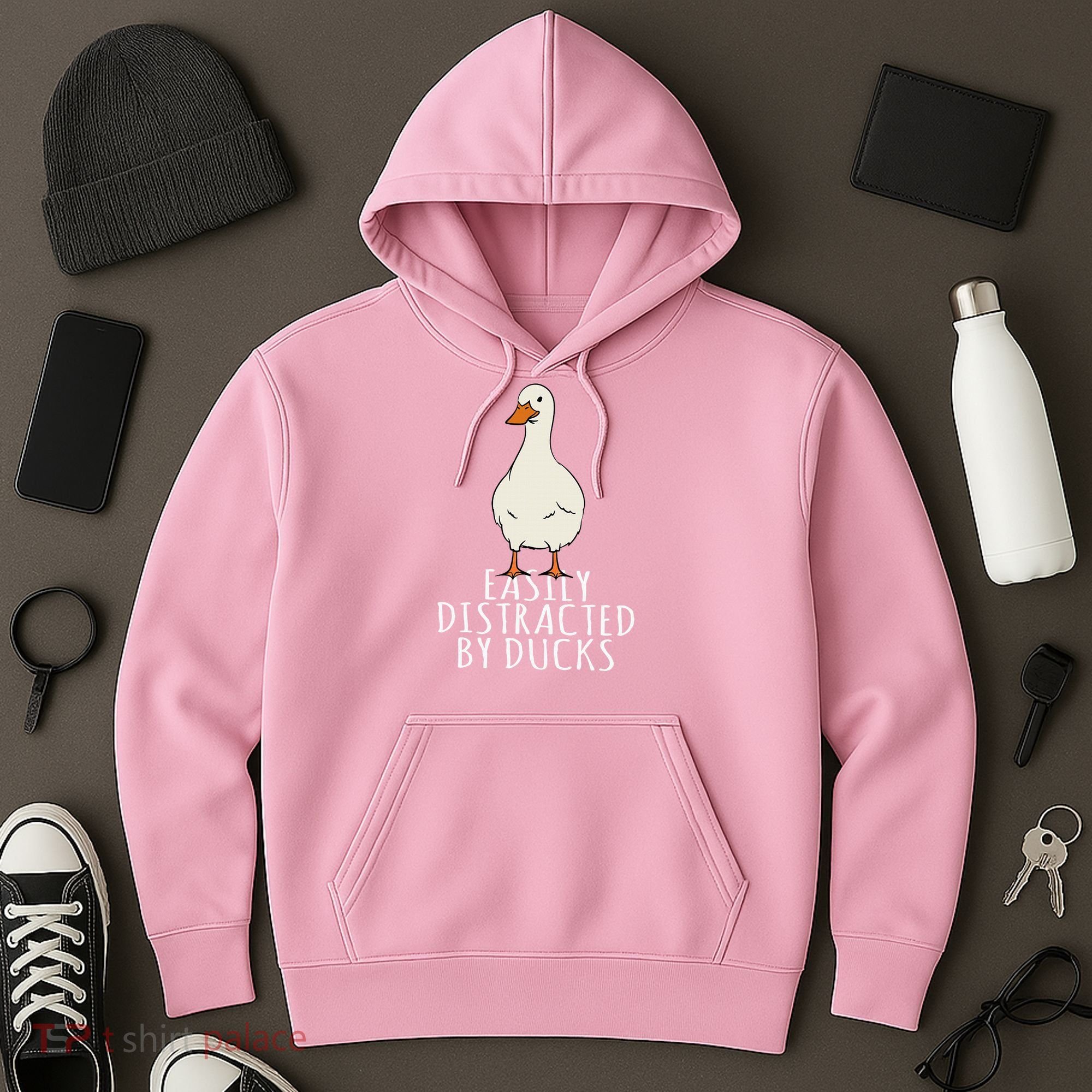 Duck Easily Distracted By Ducks Hoodie