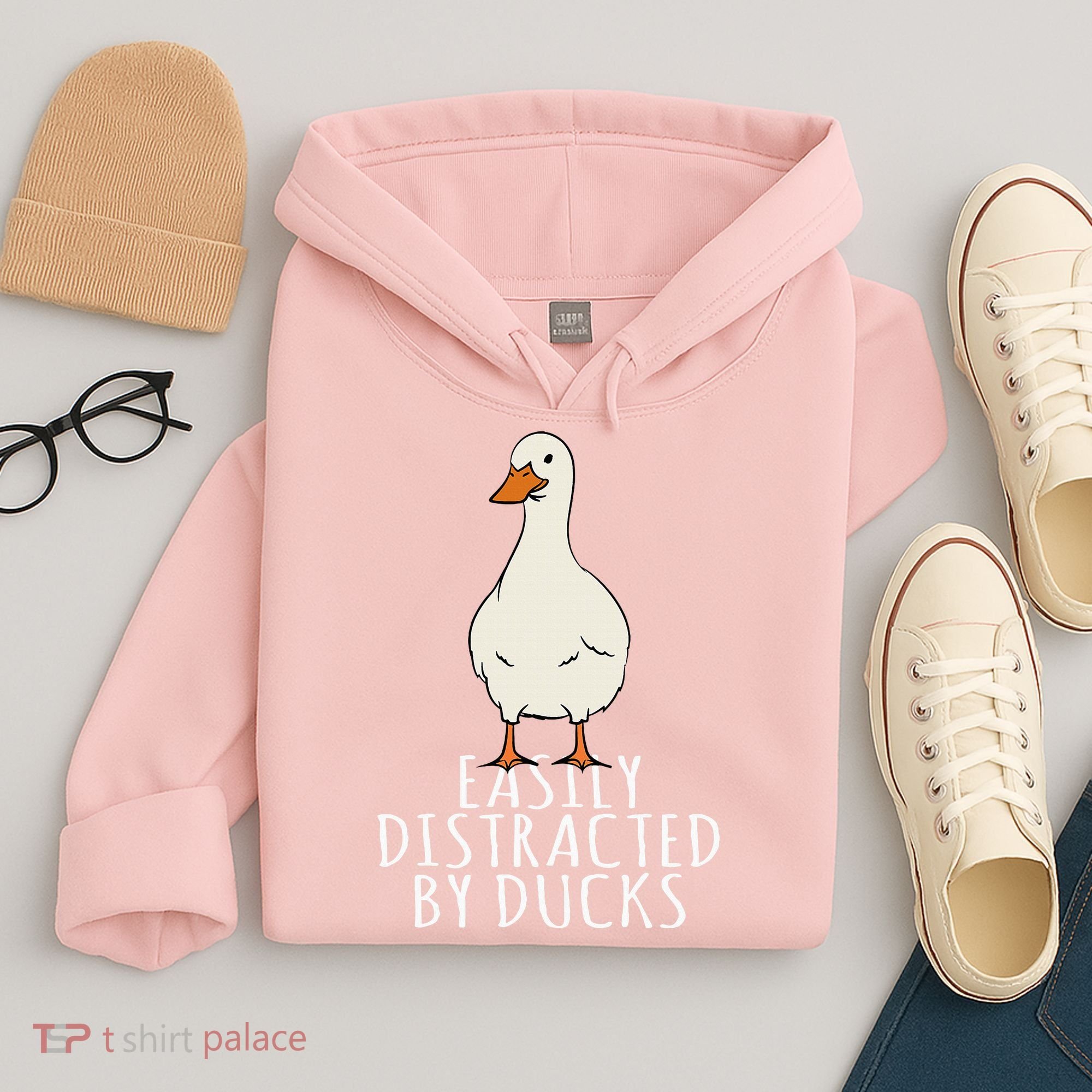Duck Easily Distracted By Ducks Hoodie