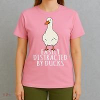 Duck Easily Distracted By Ducks T-Shirt thumb 4