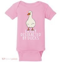 Duck Easily Distracted By Ducks Baby Bodysuit thumb 0