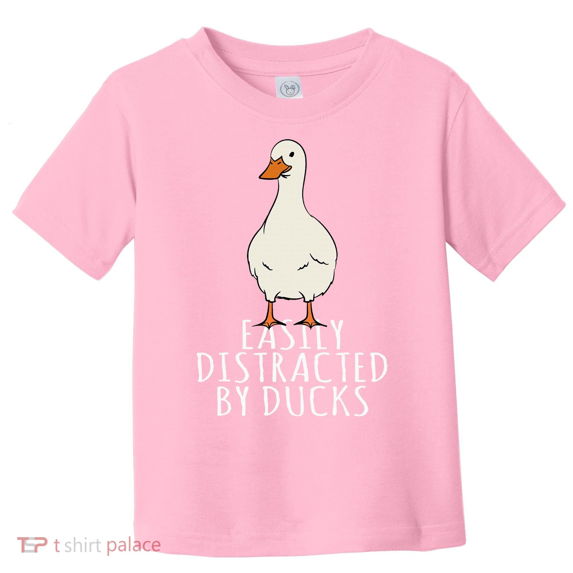 Duck Easily Distracted By Ducks Toddler T-Shirt