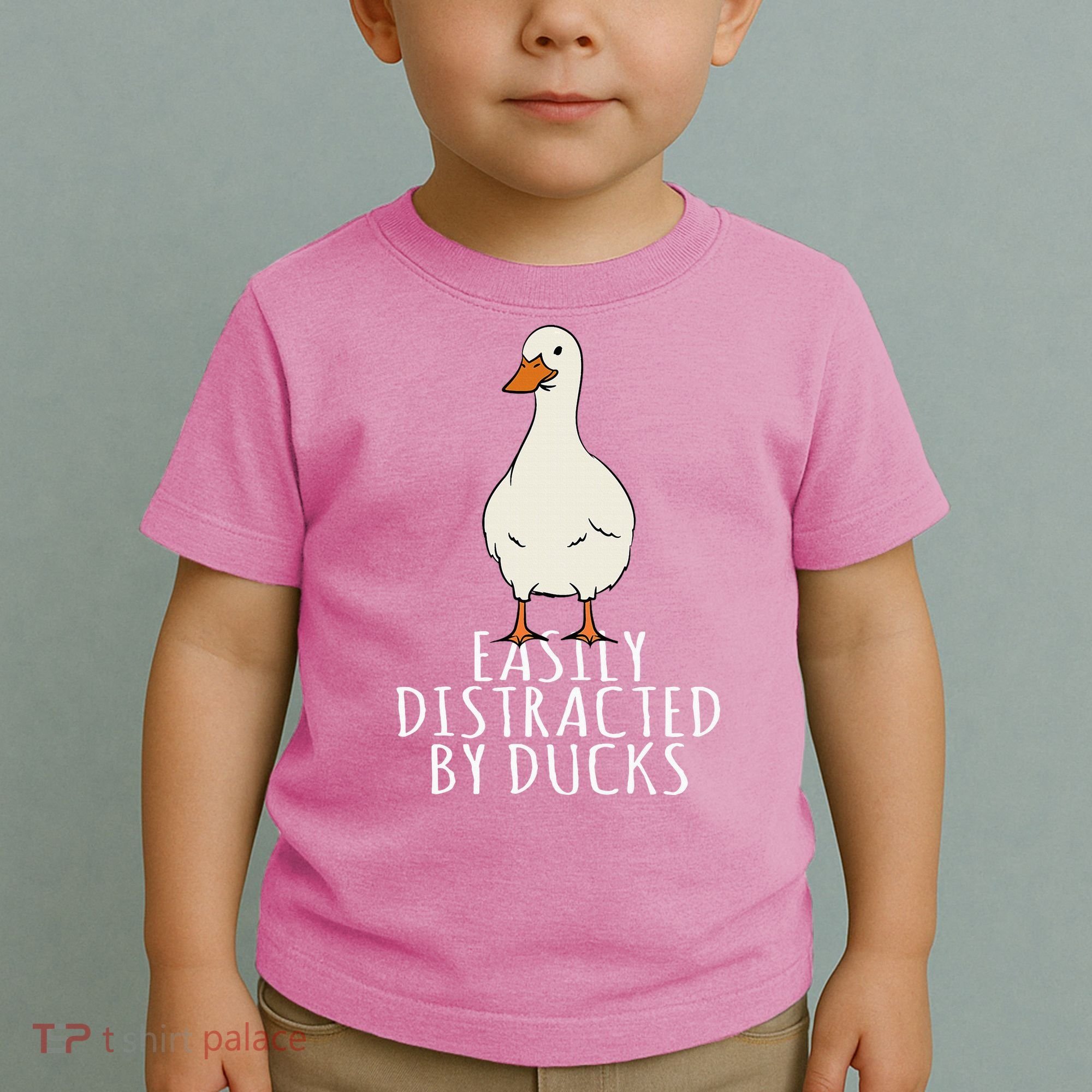 Duck Easily Distracted By Ducks Toddler T-Shirt