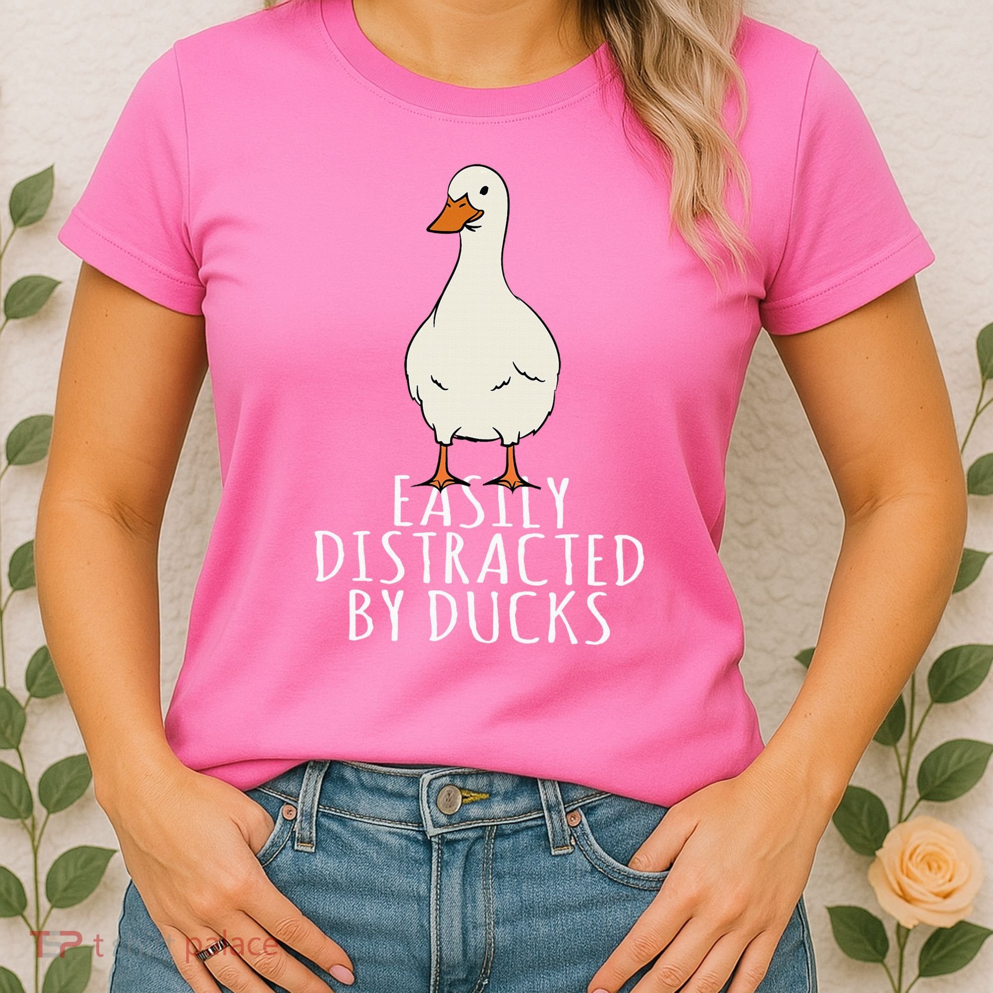 Duck Easily Distracted By Ducks Women's T-Shirt