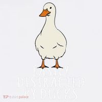 Duck Easily Distracted By Ducks Sweatshirt thumb 3