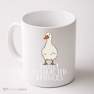 Duck Easily Distracted By Ducks Coffee Mug
