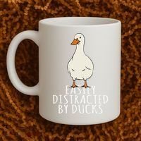 Duck Easily Distracted By Ducks Coffee Mug thumb 2