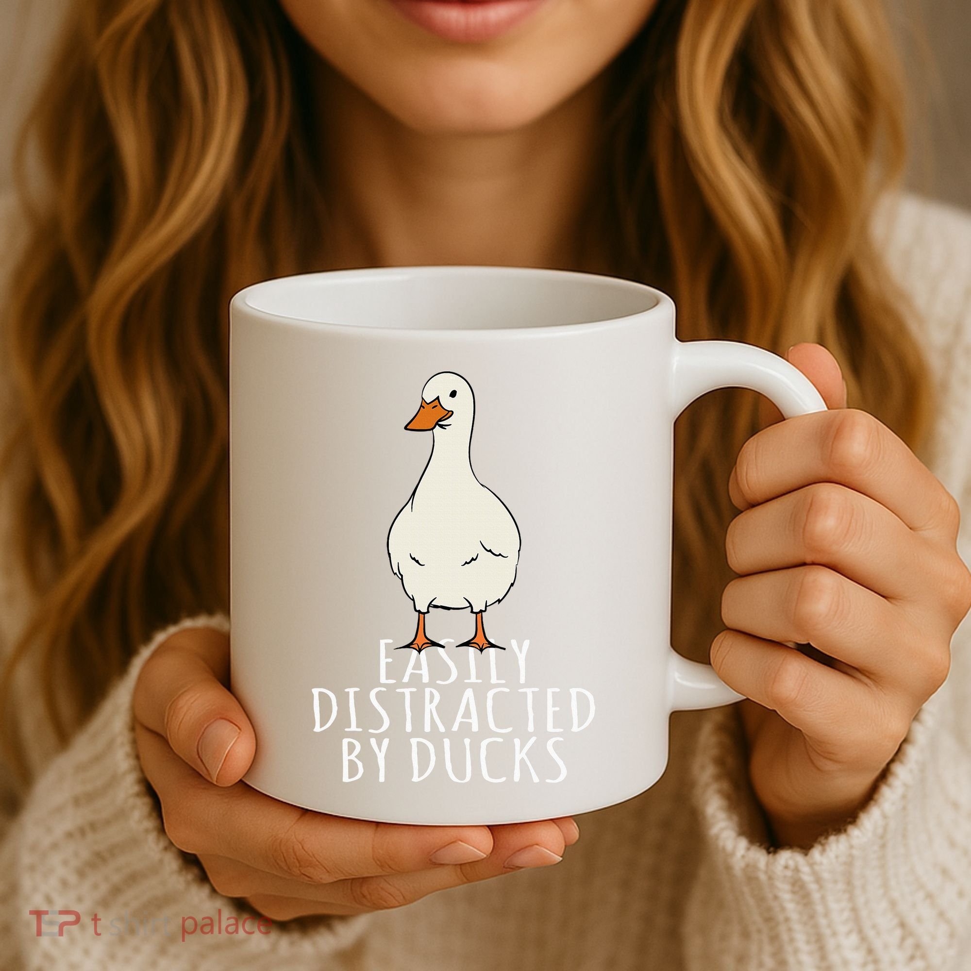 Duck Easily Distracted By Ducks Coffee Mug