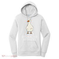 Duck Easily Distracted By Ducks Women's Hoodie thumb 0