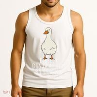 Duck Easily Distracted By Ducks Tank Top thumb 3