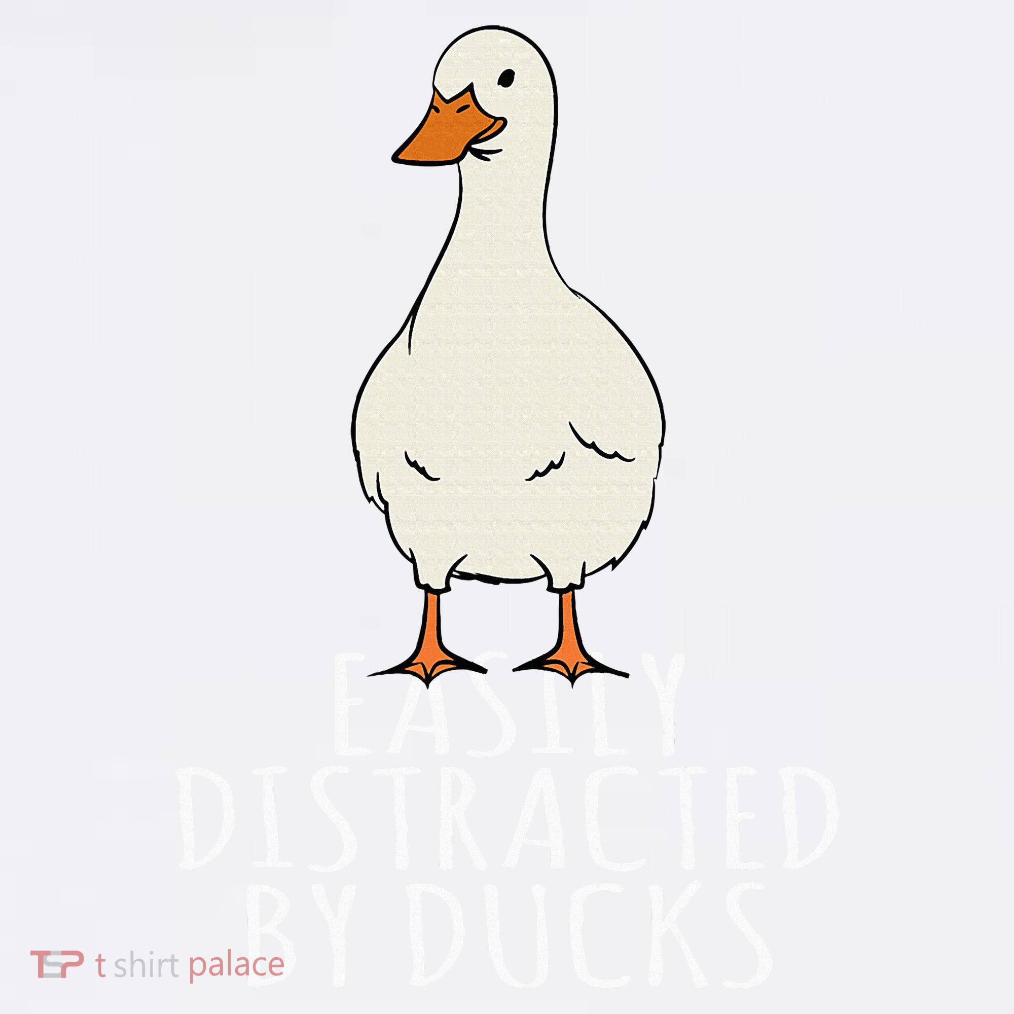 Duck Easily Distracted By Ducks Golf Towel