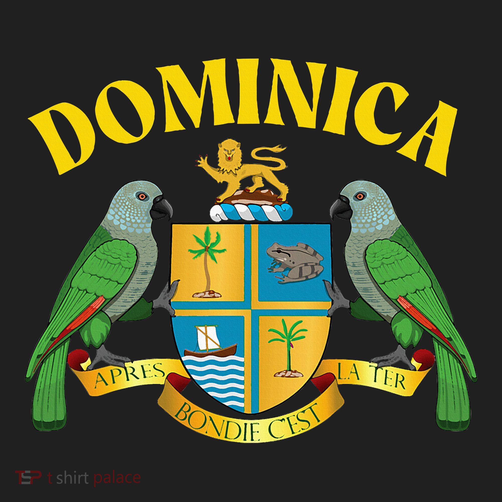 Dominica Emblem Dominica Island Dominica Women's Sweatshirt