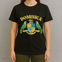 Dominica Emblem Dominica Island Dominica T-Shirt thumb 4