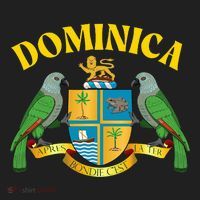 Dominica Emblem Dominica Island Dominica Beanie thumb 2