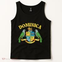 Dominica Emblem Dominica Island Dominica Tank Top thumb 2