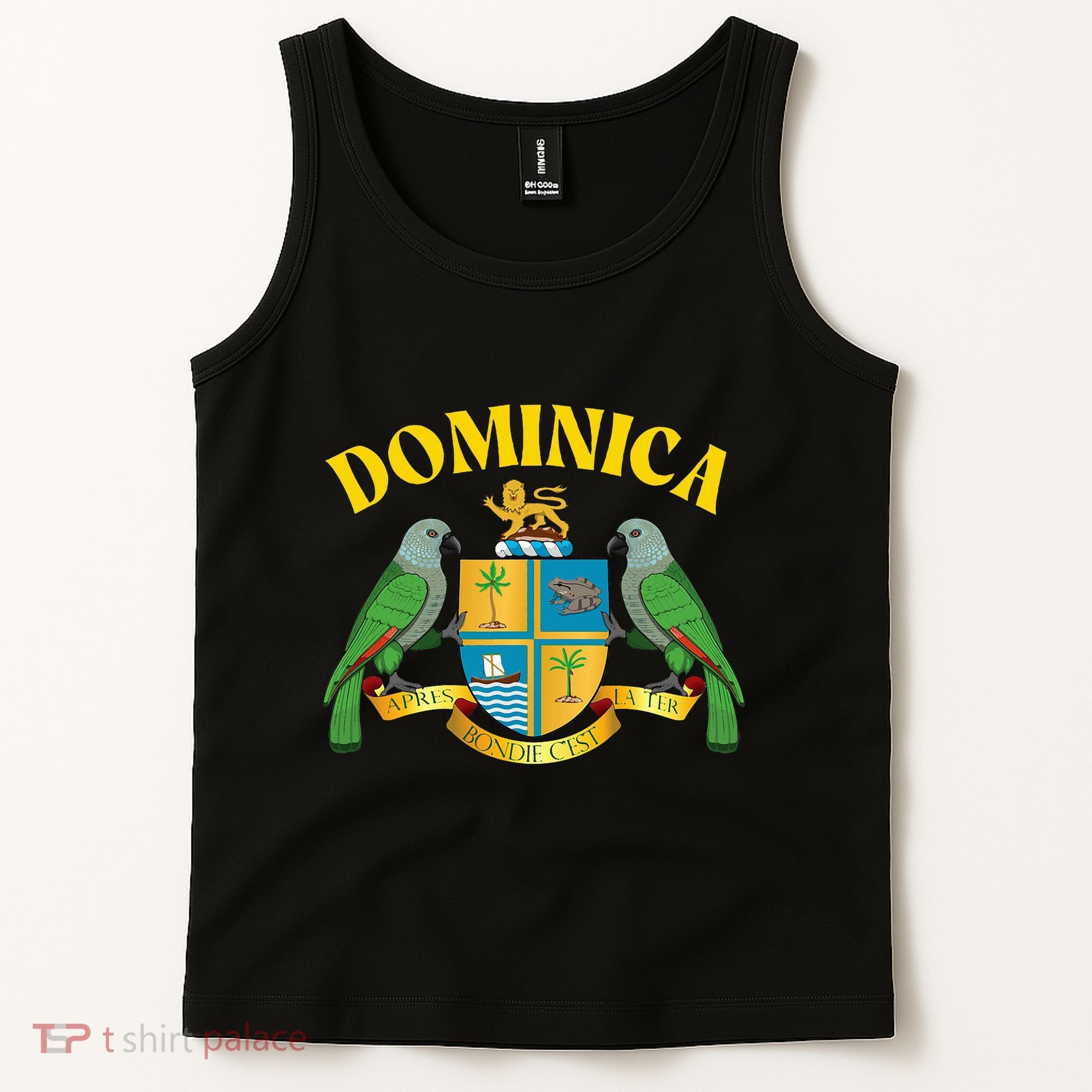 Dominica Emblem Dominica Island Dominica Tank Top