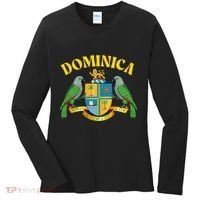 Dominica Emblem Dominica Island Dominica Women's Long Sleeve Shirt thumb 0