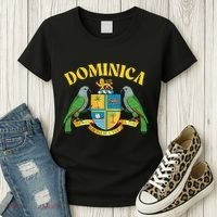 Dominica Emblem Dominica Island Dominica Women's T-Shirt thumb 3