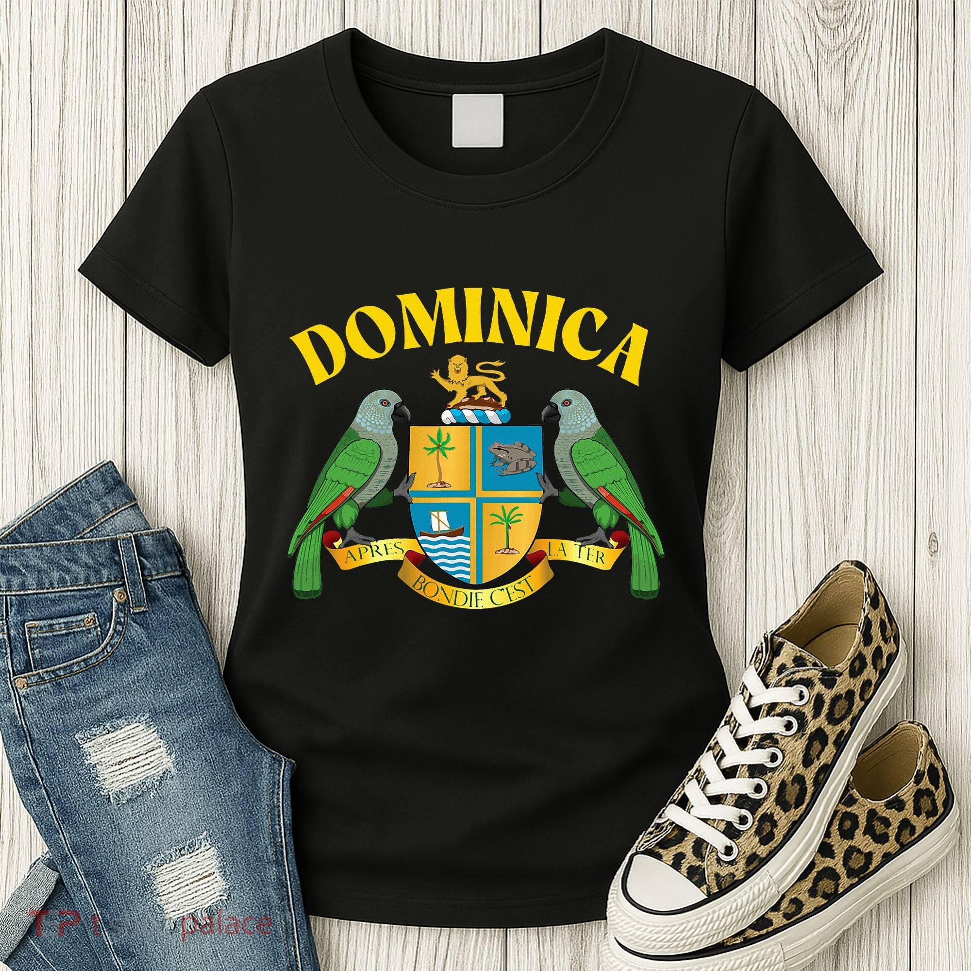Dominica Emblem Dominica Island Dominica Women's T-Shirt