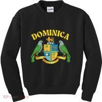Dominica Emblem Dominica Island Dominica Kids Sweatshirt thumb 0