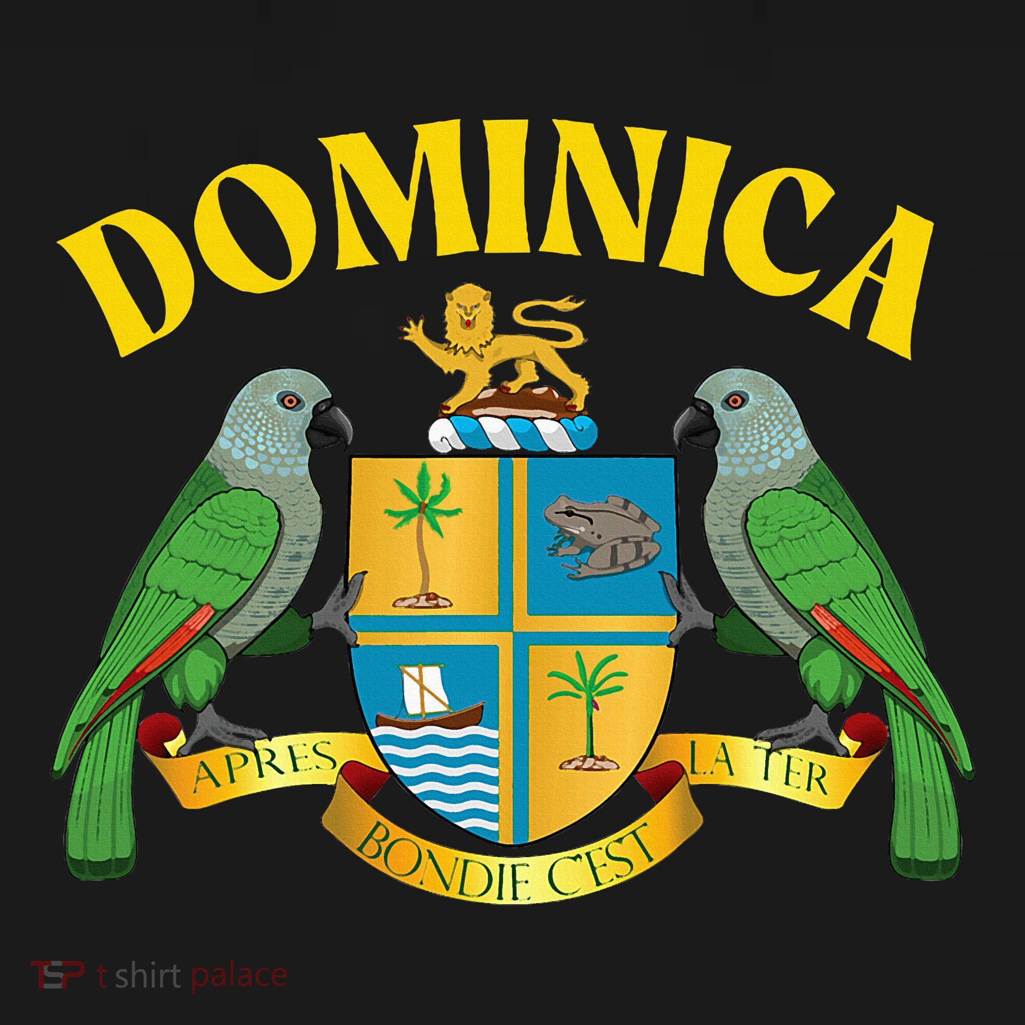 Dominica Emblem Dominica Island Dominica Kids Sweatshirt