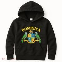 Dominica Emblem Dominica Island Dominica Kids Hoodie thumb 0