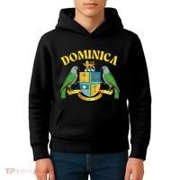 Dominica Emblem Dominica Island Dominica Kids Hoodie thumb 4