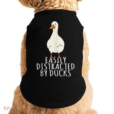 Duck Easily Distracted By Ducks Doggie Tank