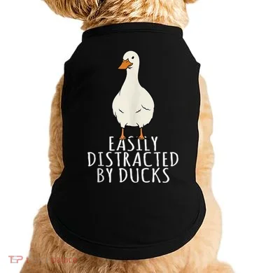 Duck Easily Distracted By Ducks Doggie Tank