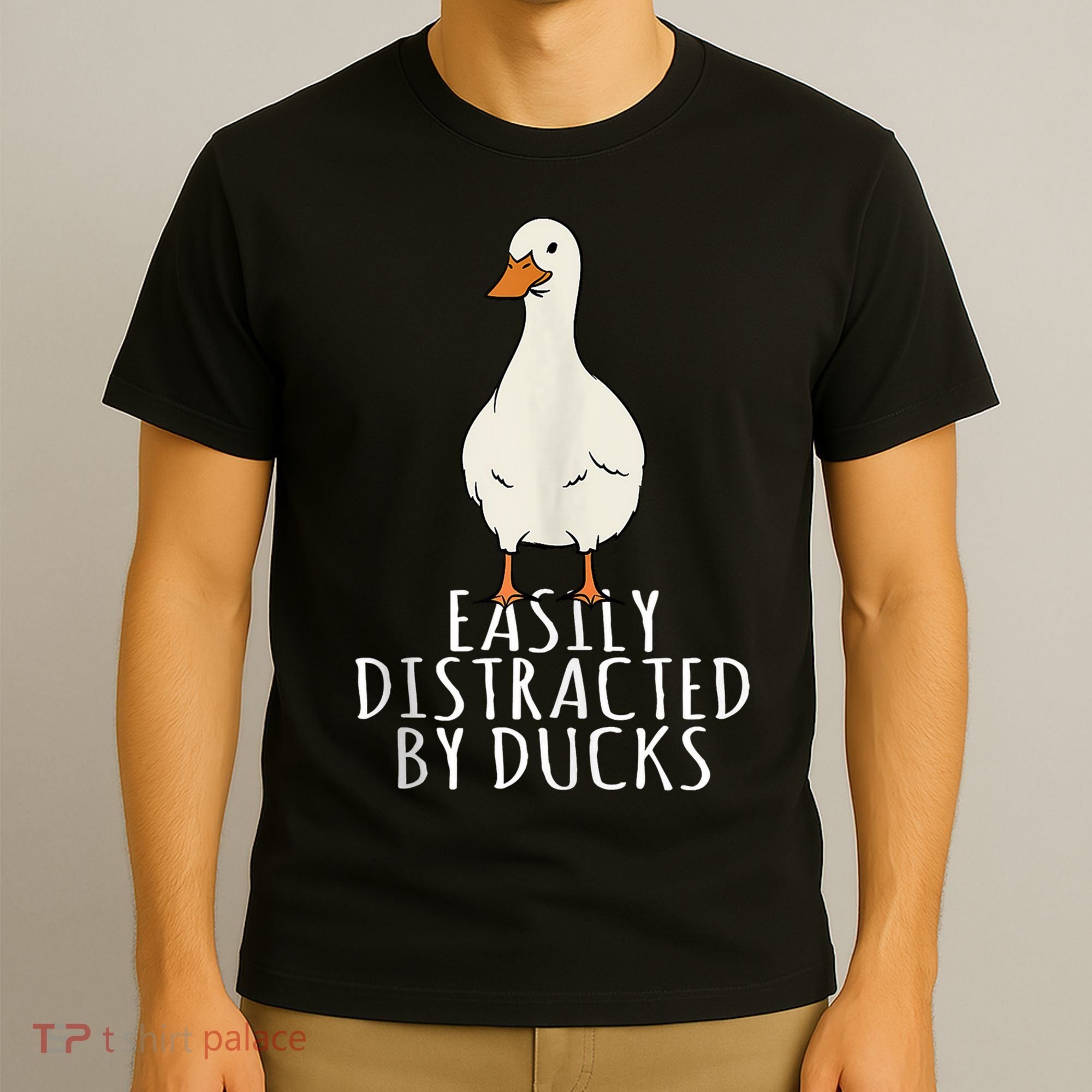 Duck Easily Distracted By Ducks T-Shirt