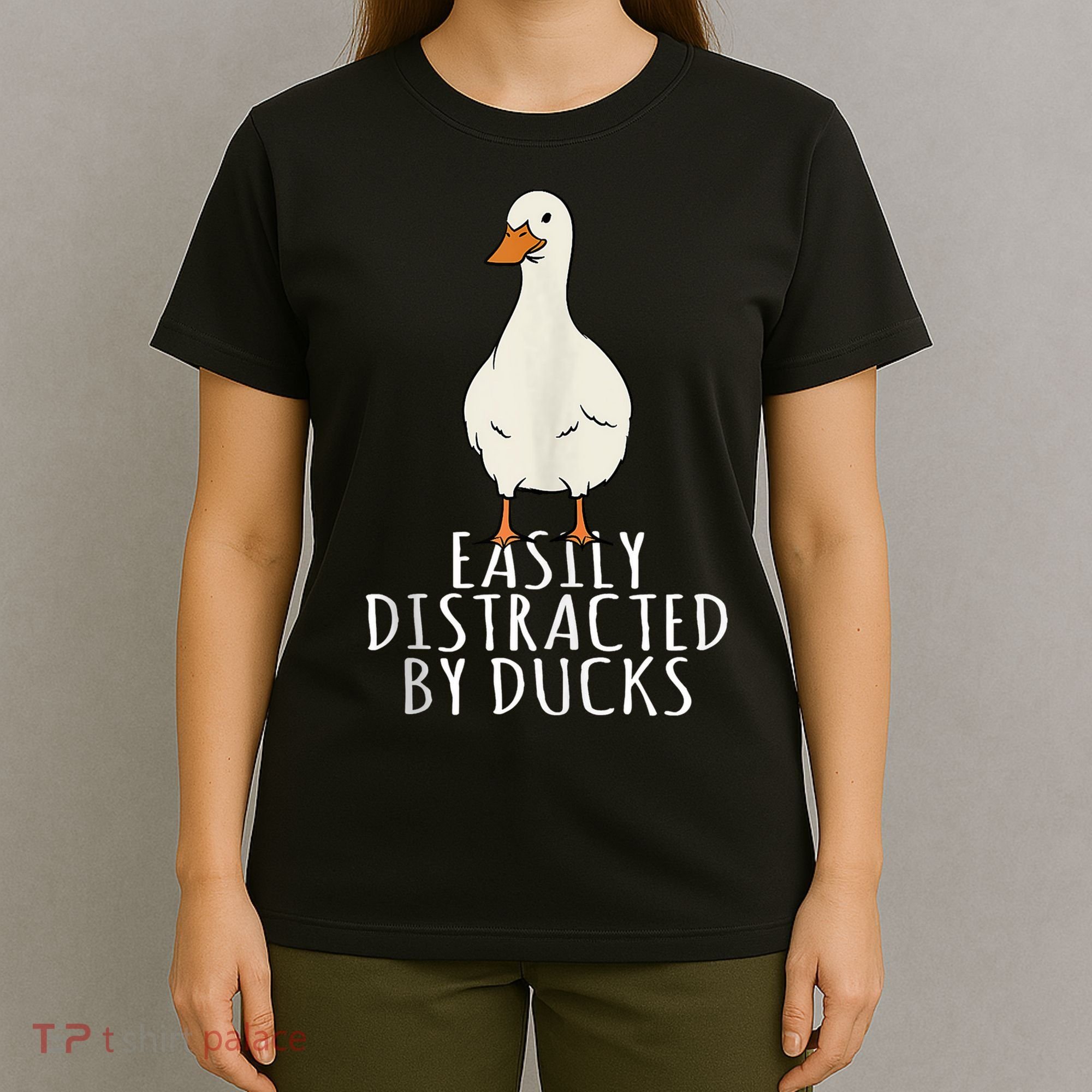 Duck Easily Distracted By Ducks T-Shirt