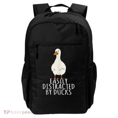 Duck Easily Distracted By Ducks Backpack