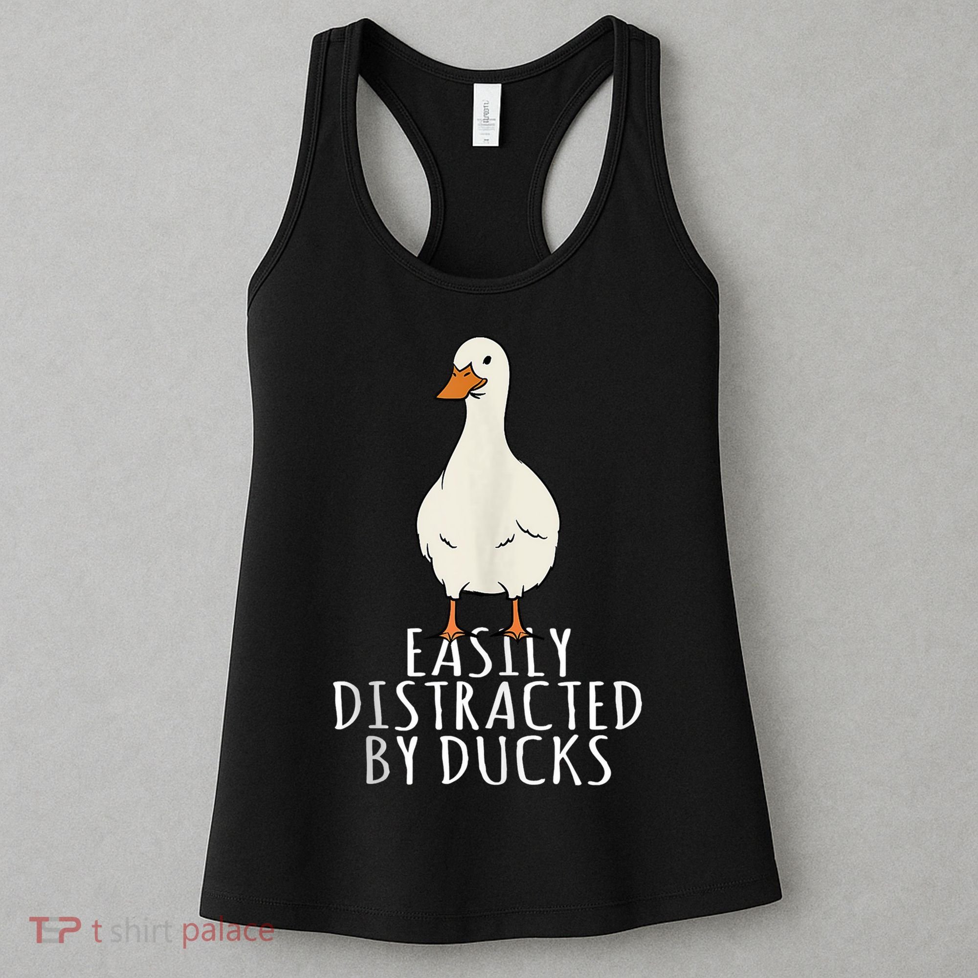 Duck Easily Distracted By Ducks Women's Tank Top