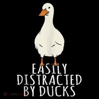 Duck Easily Distracted By Ducks Women's Tank Top thumb 5