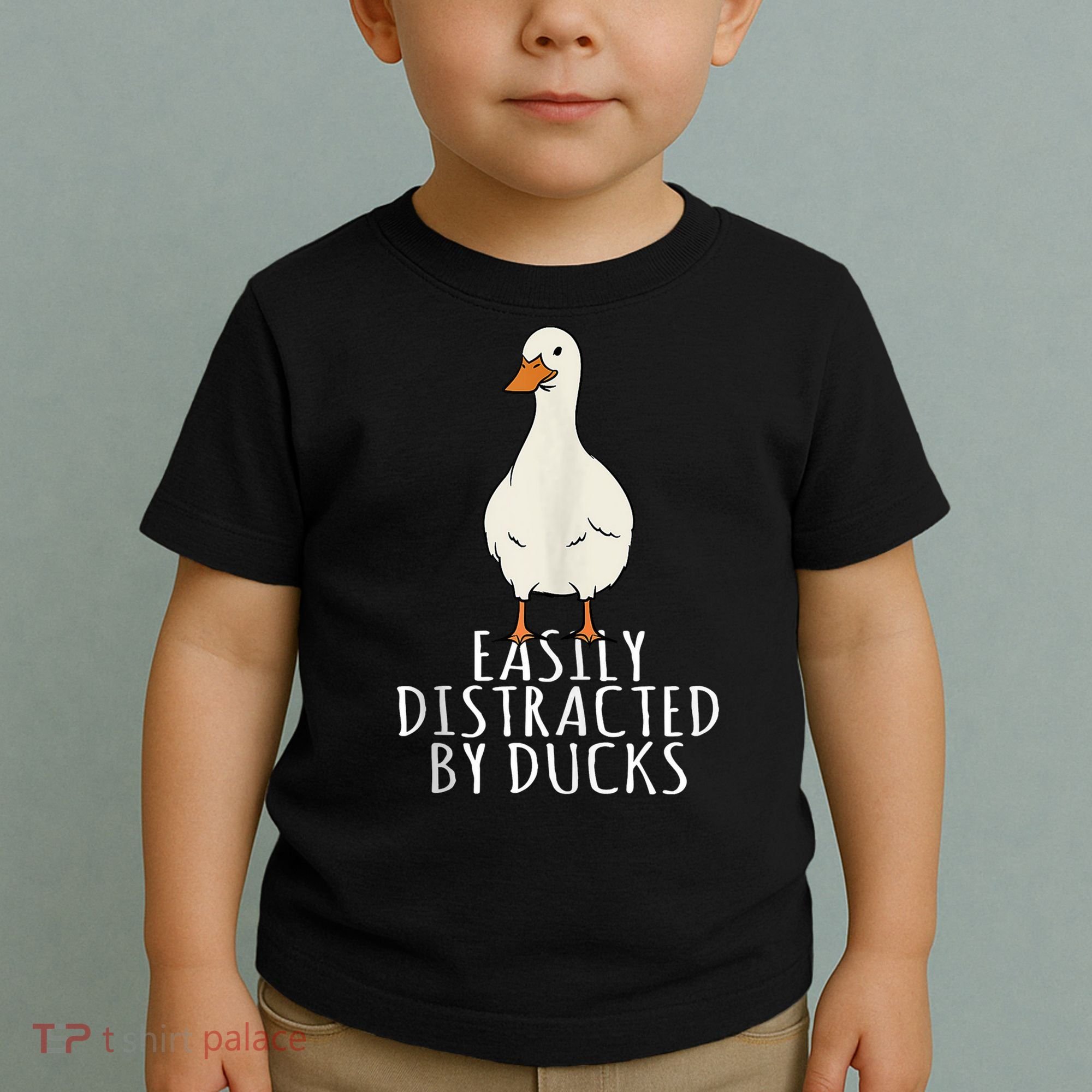 Duck Easily Distracted By Ducks Toddler T-Shirt