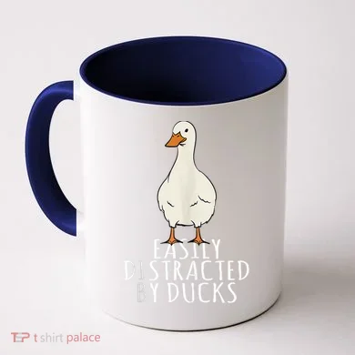 Duck Easily Distracted By Ducks Coffee Mug