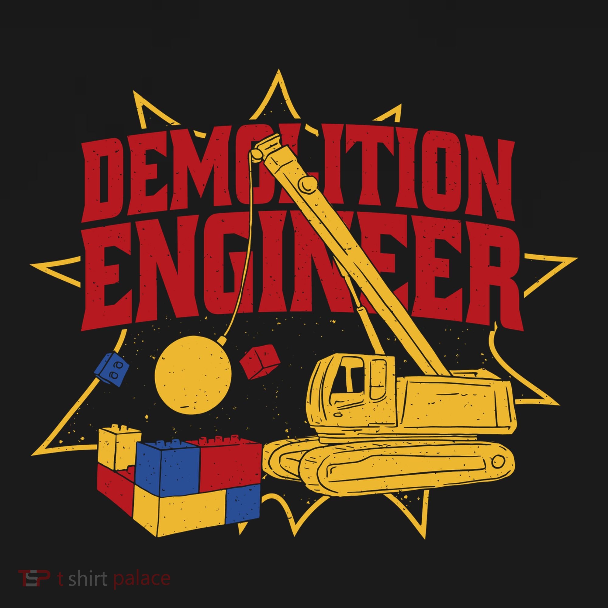 Demolition Engineer Toddler Hoodie