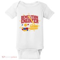 Demolition Engineer Baby Bodysuit thumb 0